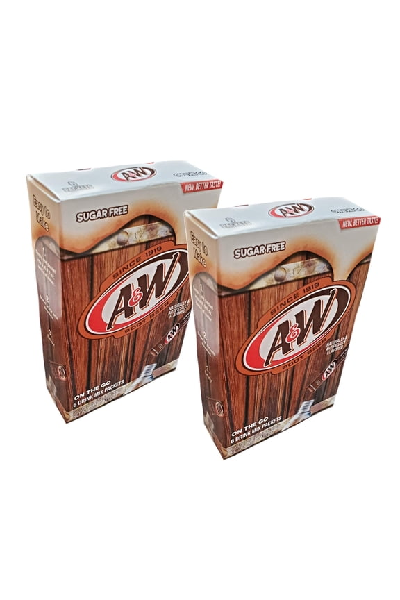 Root Beer Caffeine/Sugar Free Classic On-The-Go Drink Mix Packets - 2 Pk (12 Ct)