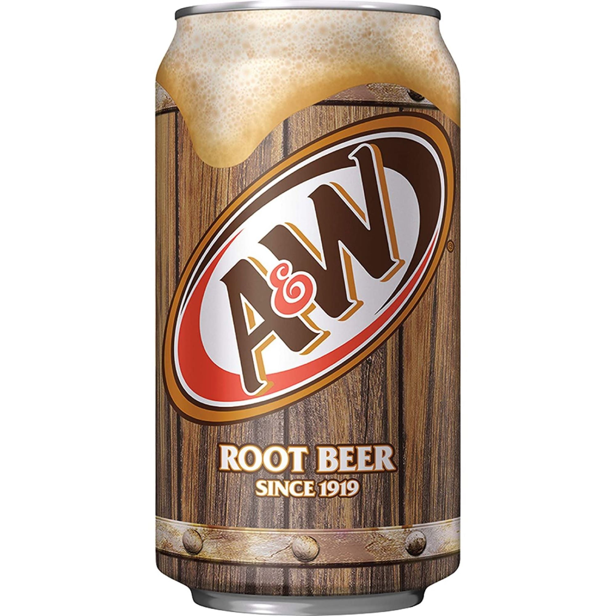 A&W Root Beer Soda Pop 12oz Cans, Quantity of 36 