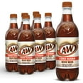 thumbnail image 1 of A&W Zero Sugar Root Beer Soda Pop, 16.9 fl oz, 6 Pack Bottles, 1 of 12