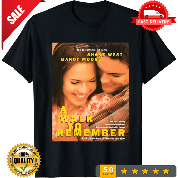 A WALK TO REMEMBER T SHIRT 4k bluray dvd cover poster tee SMALL MEDIUM LARGE XL, LIMITED EDITION-TH65202