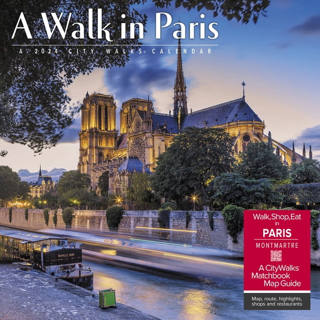 A Walk In Paris 2025 Wall Calendar Printable Free Fiona Jessica