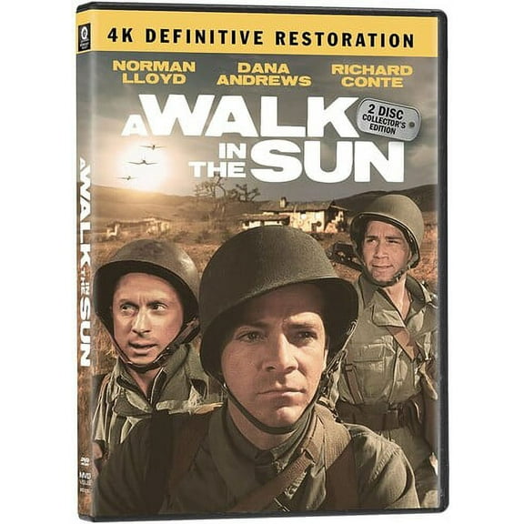 A Walk in the Sun (4K Definitive Restoration) (DVD), Kit Parker Films, Drama