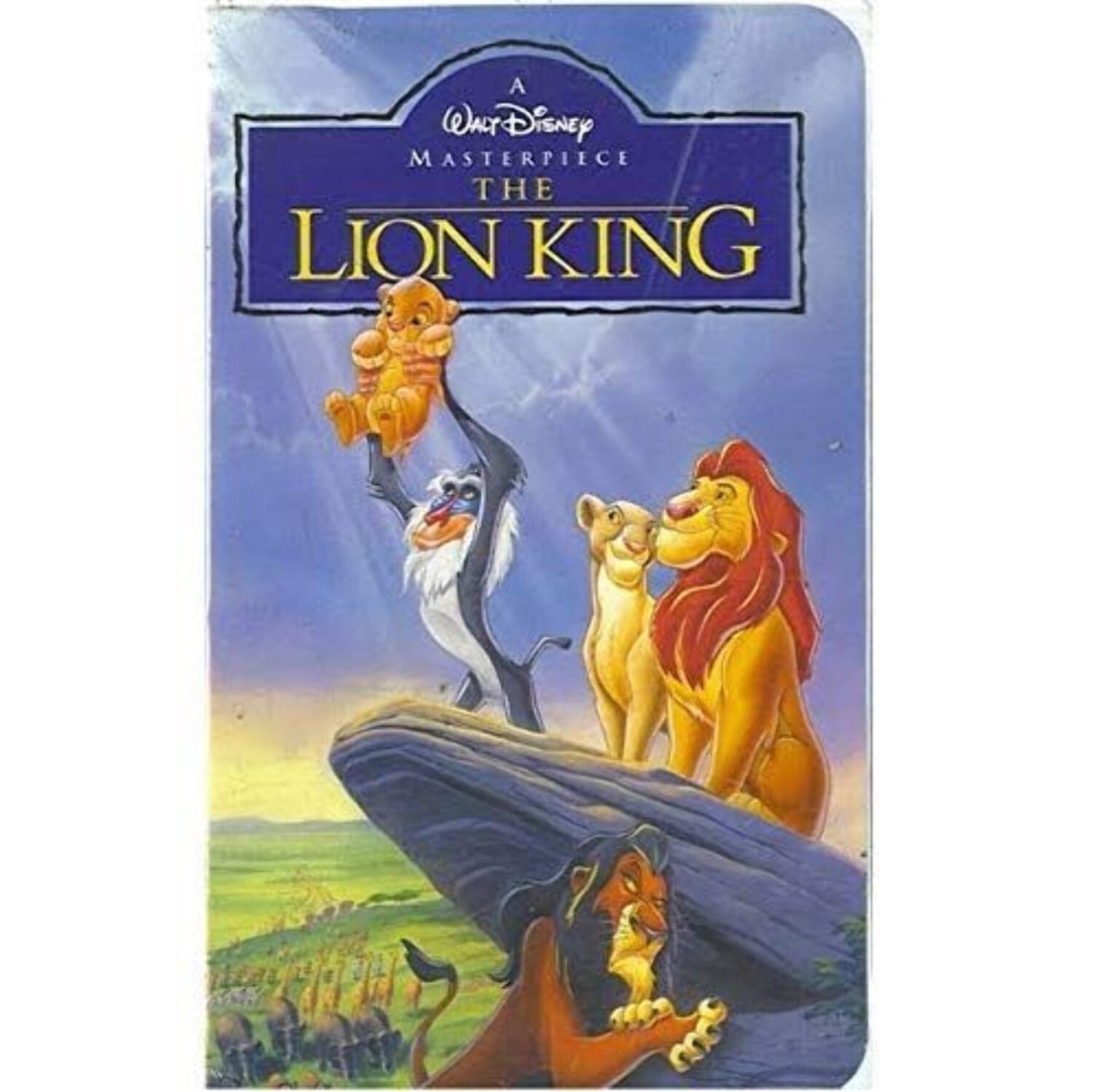 A Walt Disney Masterpiece-The Lion King VHS Tape - Walmart.com