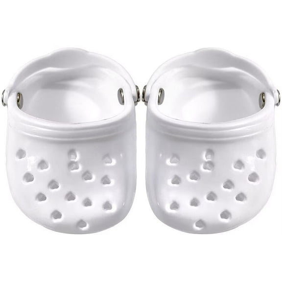 A-Waroom 1 Pair 18 inch Doll Shoes Holes 18 inch Doll Slippers Candy Color 18 inch Doll Shoe Sandal