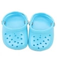 thumbnail image 1 of AlevRam 1 Pair Clog Shoes for 18 Inch Dolls – Candy Color Slip-On Sandals for Girl or Boy Dolls – Doll Footwear Accessories, 1 of 2