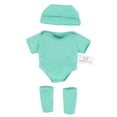 thumbnail image 1 of A-Waroom 1 Set Doll Clothes Set for 7 Inch Baby Doll Doll Clothes with Hats and Socks for 7 inch Mini Silicone baby doll, 1 of 1