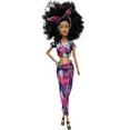 thumbnail image 1 of AlevRam 12-Inch African American Fashion Doll – Articulated Body, Curly Hair, Colorful Ethnic Skirt & Top Outfit, Gift for Kids Ages 3+, 1 of 6