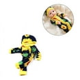 thumbnail image 1 of A-Waroom 12" Doll Clothes Girl Onesies Baby Bodysuit with Hats 12" Doll Clothes Pajamas, 1 of 2