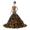 thumbnail image 1 of A-Waroom 1PCS Doll Wedding Dress Gowns Evening Party Skirt Fishtail Skirt for 30CM Doll 11 inch Doll, 1 of 1