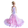 thumbnail image 1 of A-Waroom 1PCS Doll Wedding Dress Gowns Evening Party Skirt Fishtail Skirt for 30CM Doll 11 inch Doll, 1 of 1