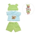 thumbnail image 1 of 12 Inch Baby Doll Clothes Set,AlevRam Doll Outfits Doll Jumpsuits, Hats & Sleepwear | Fits American Girl, 12" Dolls | Doll Accessories & Clothing, 1 of 1