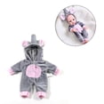 thumbnail image 1 of 12 Inch Baby Doll Clothes Set,AlevRam Doll Outfits Doll Jumpsuits, Hats & Sleepwear | Fits American Girl, 12" Dolls | Doll Accessories & Clothing, 1 of 1