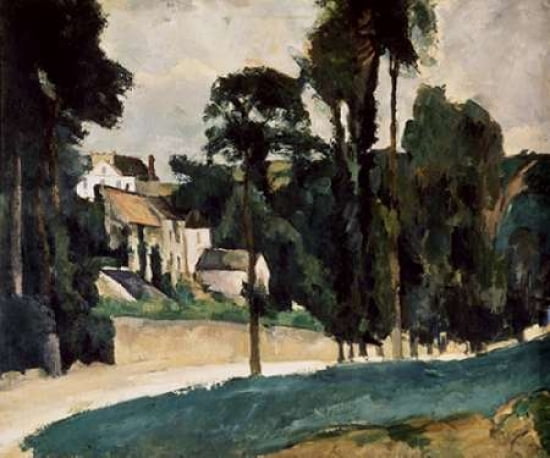 A Way In A Path Canvas Art - Paul Cezanne (20 x 24)