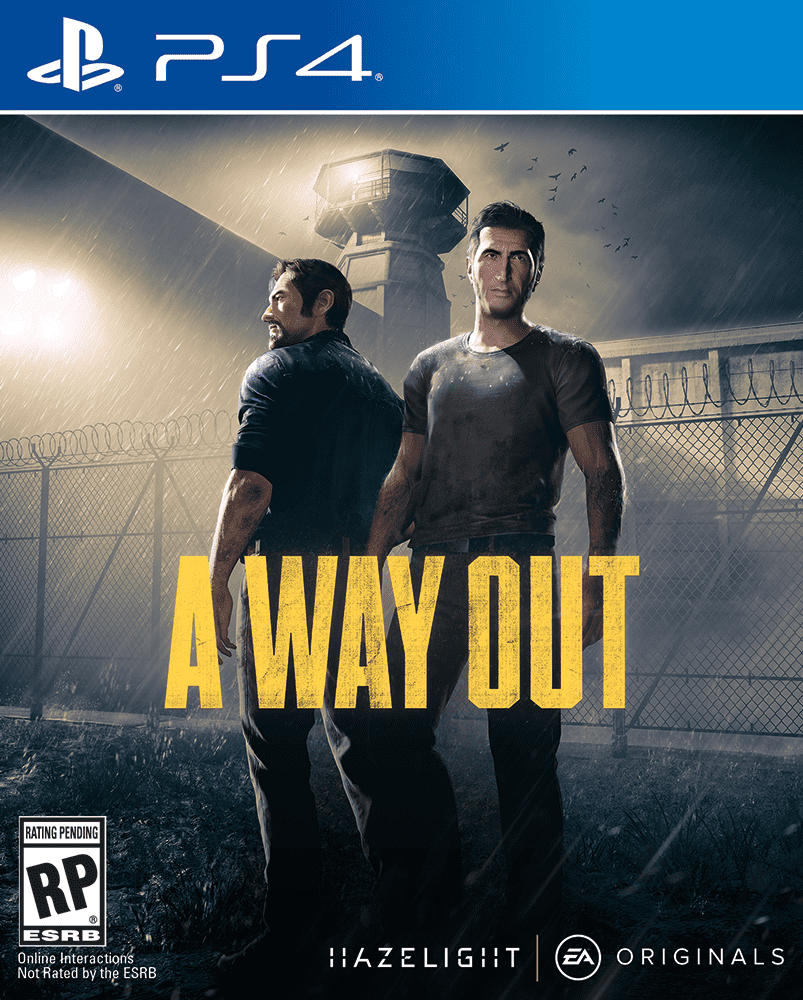 A Way Out - PS4 - Brand New, Region Free, Portuguese Cover 14633739138