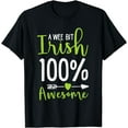 thumbnail image 1 of A Wee Bit Irish - Funny St Patrick's Day T-Shirt, 1 of 3