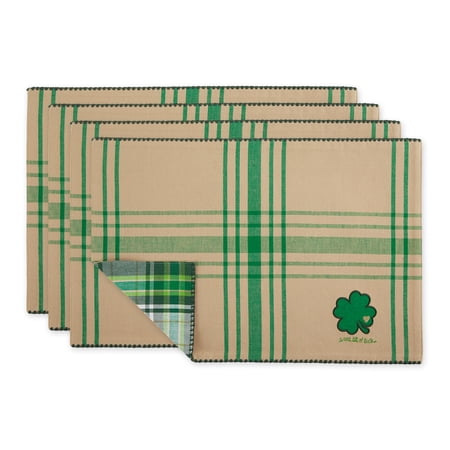 A Wee Bit O Luck Embroidered Placemat (Set of 4)