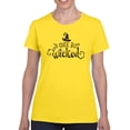 thumbnail image 1 of A Wee Bit Wicked T-Shirt Women -Image by Shutterstock, Female 3X-Large, 1 of 4