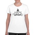 thumbnail image 1 of A Wee Bit Wicked T-Shirt Women -Image by Shutterstock, Female 5X-Large, 1 of 4