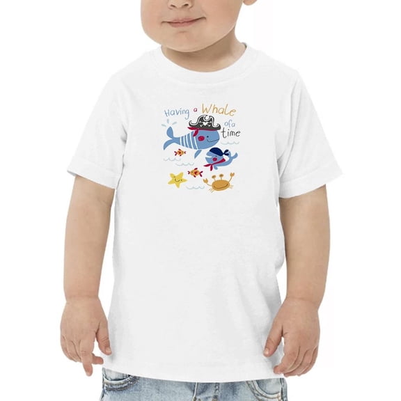 A Whale Of A Pirate Time T-Shirt Toddler -Image by Shutterstock,  3 Toddler