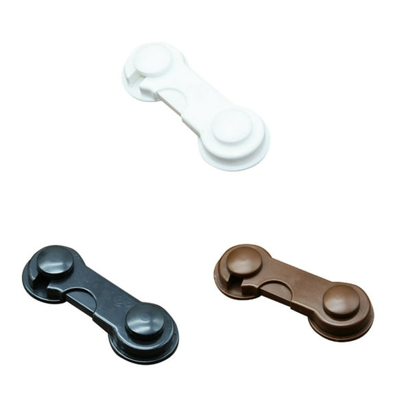 GBAYXJ Cabinet Locks Child Safety, Adhesive Baby Proofing Latches Multi-Purpose 1PC|Plastic
