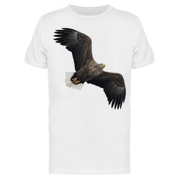 A White Tailed Eagle Flies T-Shirt Men -Image by Shutterstock, Male x-Large
