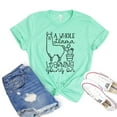 thumbnail image 1 of A Whole Llama T-shirt Teacher Shirt Women's Appreciation Tshirt Back To School Shirts Gift For Teacher, 1 of 3