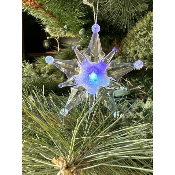 A Wish For My Sister Light Up Christmas Star Ornament - By Ganz