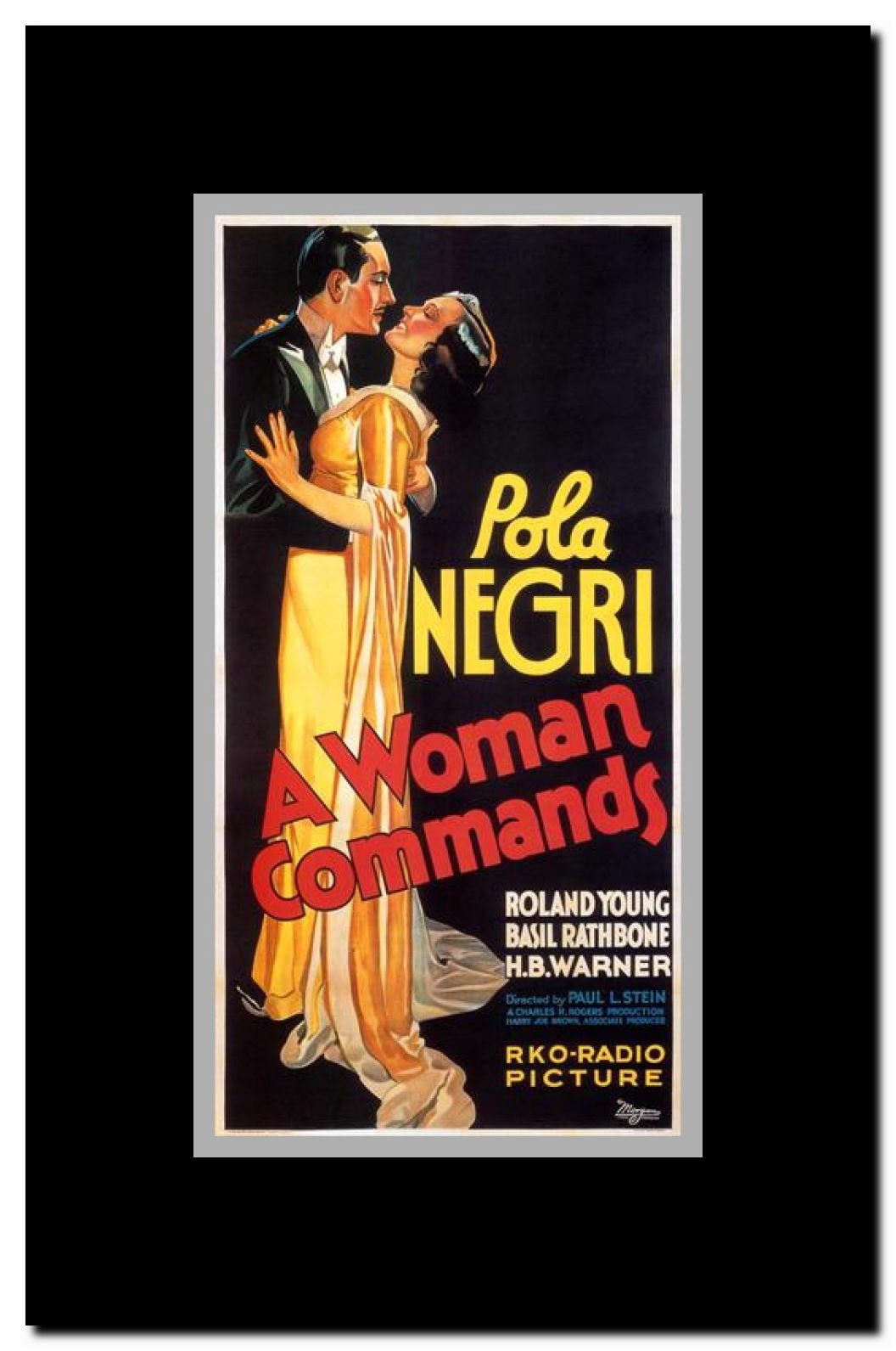 A Woman Commands Framed Movie Poster