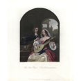 thumbnail image 1 of A Woman In French Costume Tunes A 12-String Lute Poster Print By ® Florilegius Mary Evans (18 X 24), 1 of 3
