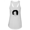 thumbnail image 1 of A Woman With Curly Hair Racerback Tank Women -SPIdeals Designs, Female x-Large, 1 of 4
