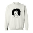 thumbnail image 1 of A Woman With Curly Hair Sweatshirt Women -SPIdeals Designs, Female 5X-Large, 1 of 4