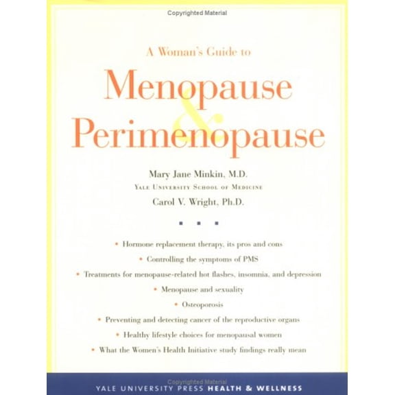 Pre-Owned A Woman's Guide to Menopause and Perimenopause (Paperback) 0300104359 9780300104356