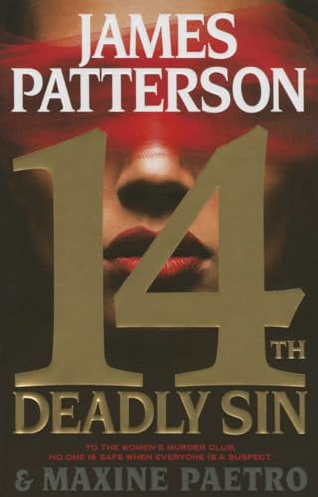 A Women's Murder Club Thriller: 14th Deadly Sin (Series #14) (Hardcover) - image 1 of 1