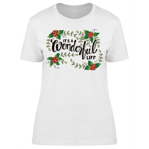 A Wonderful Life T-Shirt Women -Image by Shutterstock, Female XX-Large