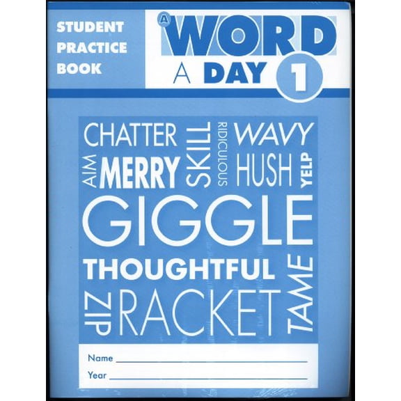 A Word a Day Student Workbook 5-Pack (Grade 1)