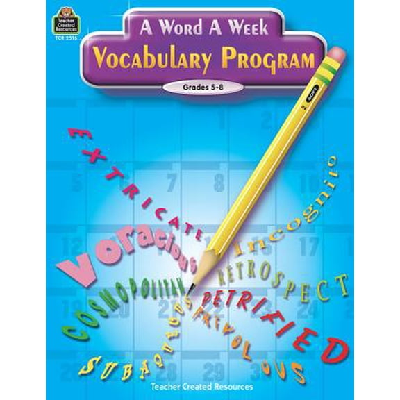 Pre-Owned A Word a Week Vocabulary Program (Paperback)