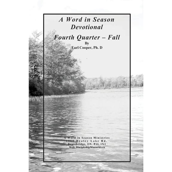 A Word in Season Devotional Fourth Quarter : Fall