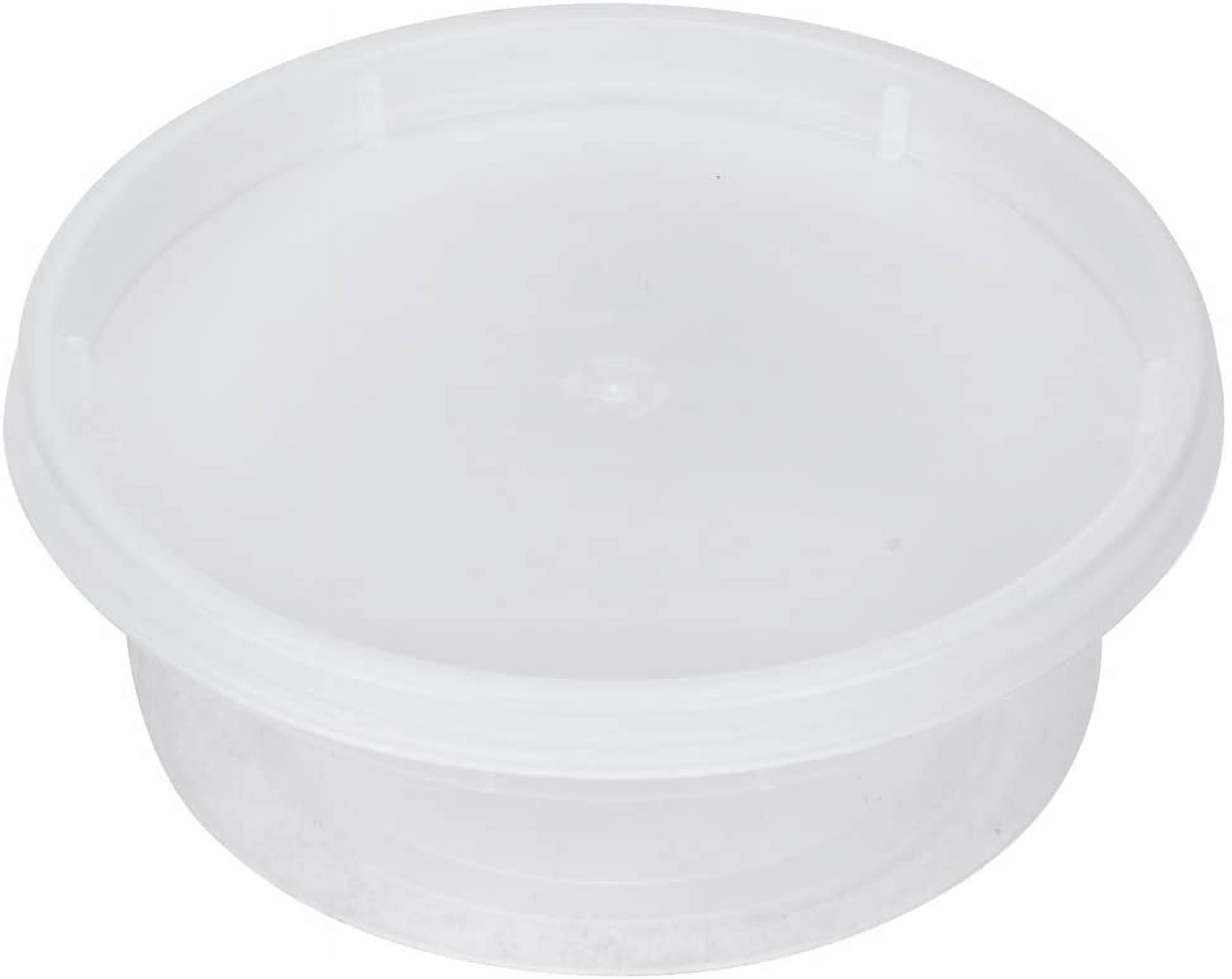 PLASTIK FT-S08 Soup Combo Plastic Container & Lid 8oz (240/cs