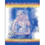 A World of Fairies Coloring Book, Paperback