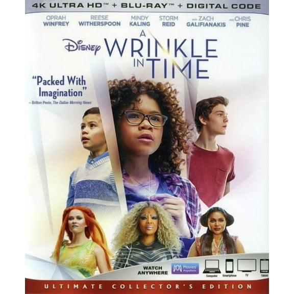 A Wrinkle in Time (4K Ultra HD + Blu-ray + Digital Code)