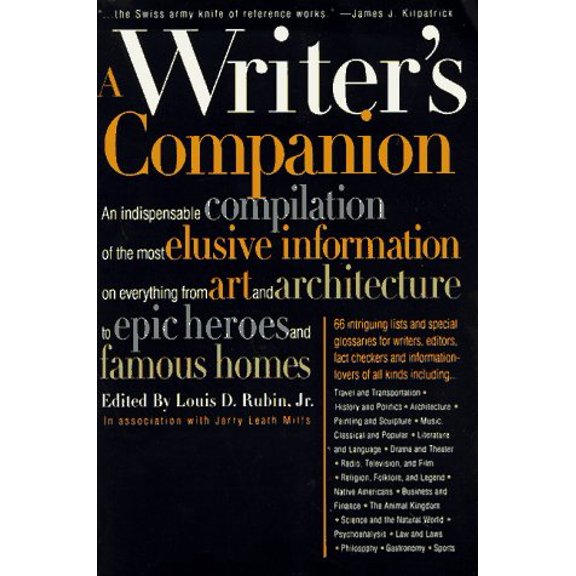 Pre-Owned A Writer's Companion (Paperback) 0062734725 9780062734723