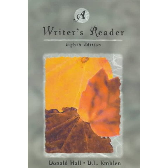 Pre-Owned A Writer's Reader (Paperback) 0673525058 9780673525055