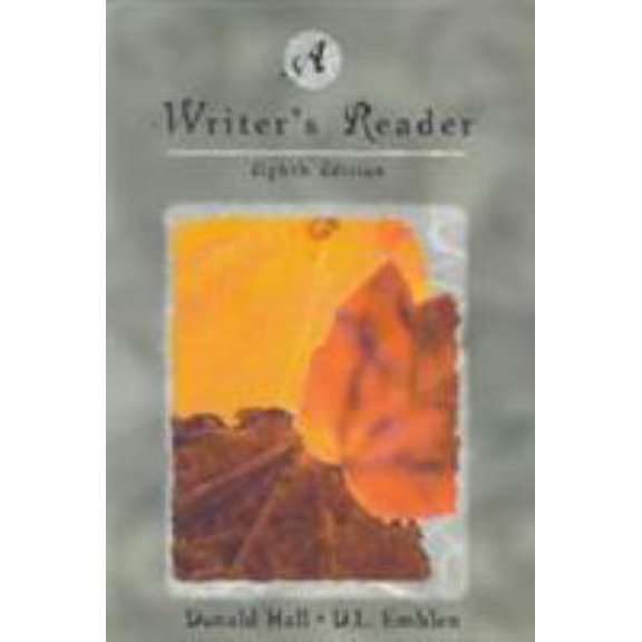 Pre-Owned A Writer's Reader (Paperback) 0673525058 9780673525055