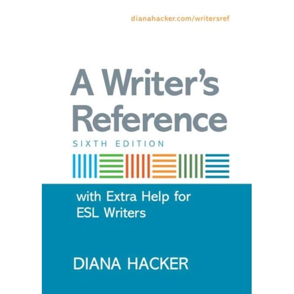 Pre-Owned A Writer's Reference with Extra Help for ESL Writers
