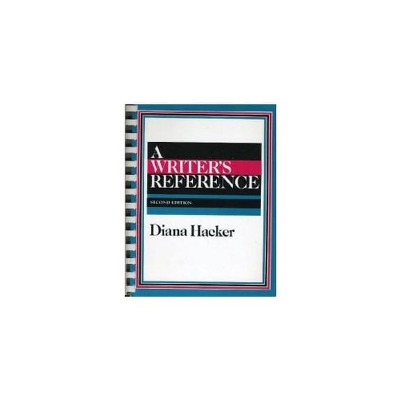 Pre-Owned A Writer's Reference (Plastic Comb) 0312052545 9780312052546