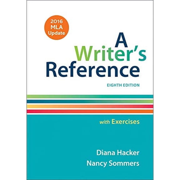 Pre-Owned A Writer's Reference with Exercises with 2016 MLA Update (Plastic Comb) 1319083552 9781319083557