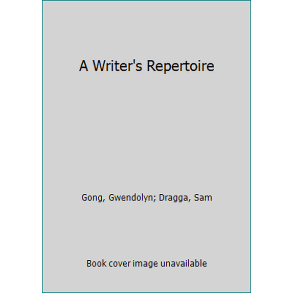 Pre-Owned A Writer's Repertoire (Hardcover) 0065010701 9780065010701