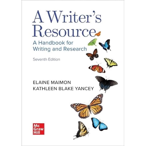 Pre-Owned A Writer's Resource (comb-version) Student Edition: 2025 Release, 9781264307876, 126430787X, Paperback, 99 edition