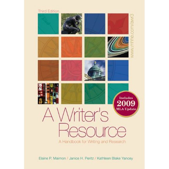 Pre-Owned A Writer's Resource (comb-bound) 2009 MLA Update, Student Edition