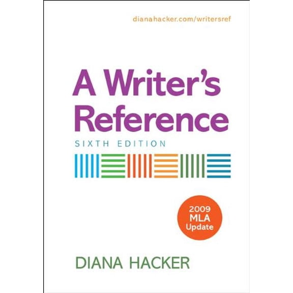 Pre-Owned A Writer's Reference with 2009 MLA Update (Plastic Comb) 0312593325 9780312593322